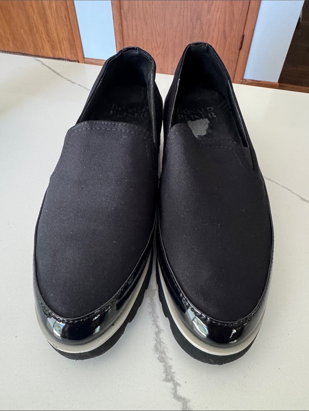 Donald Pliner  Conner Crepe Elastic Loafer